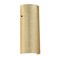 Besa Lighting Torre 14 Wall Sconce, Gold Foil, Bronze Cap Finish, 1x8W LED 8192GF-LED-BR - alternate 1
